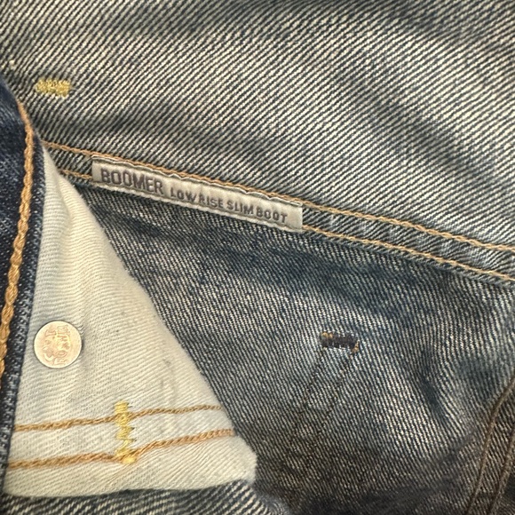 Hollister California Men’s Distressed Button Fly Jeans Size 31 Cut Off To Shorts - Picture 5 of 8